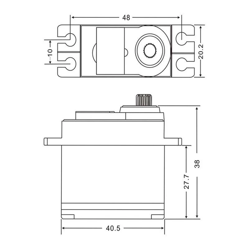 JX Servo CLS5830HV 30кг полный Водонепроницаемый HV без сердечника высокое качество