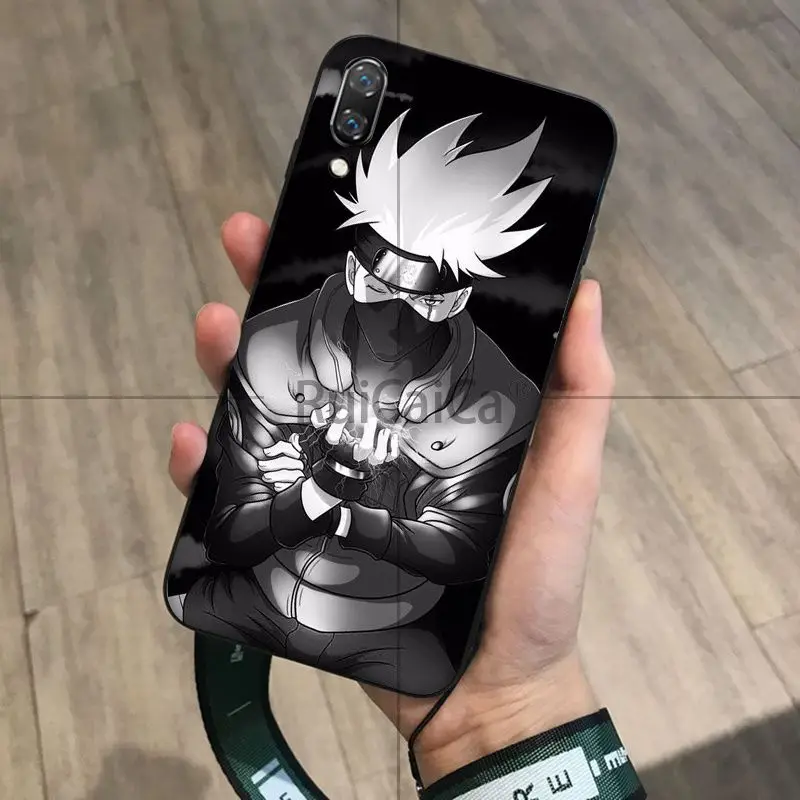 Ruicaica Hokage Naruto Kakashi черный мягкий чехол из ТПУ с японским аниме для телефона Haiwei P9 P 10