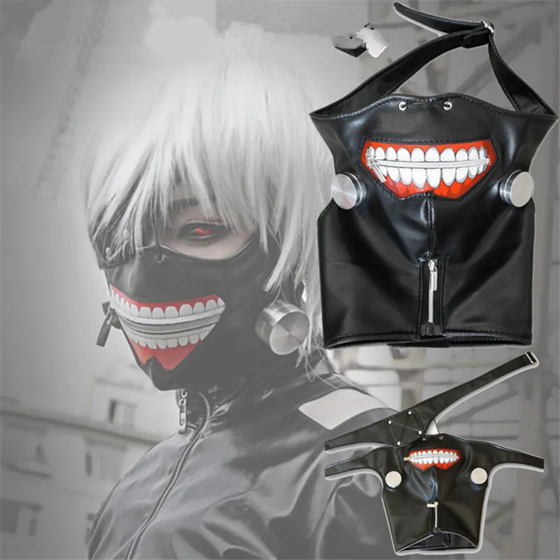Маска для Хэллоуина девочек и мальчиков Tokyo Shizuka Kaneki Ken косплей с регулируемой