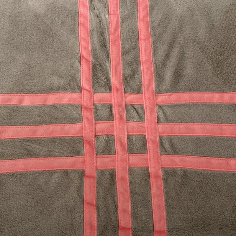 Комплект постельного белья из фланели роскошный комплект с перекрестными