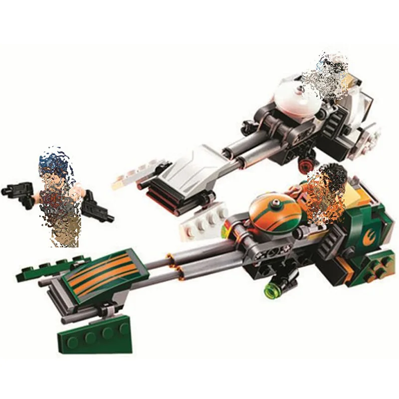 Bela 10369 Rebels Star plan Ezra's Speeder строительные блоки для велосипеда просветленные