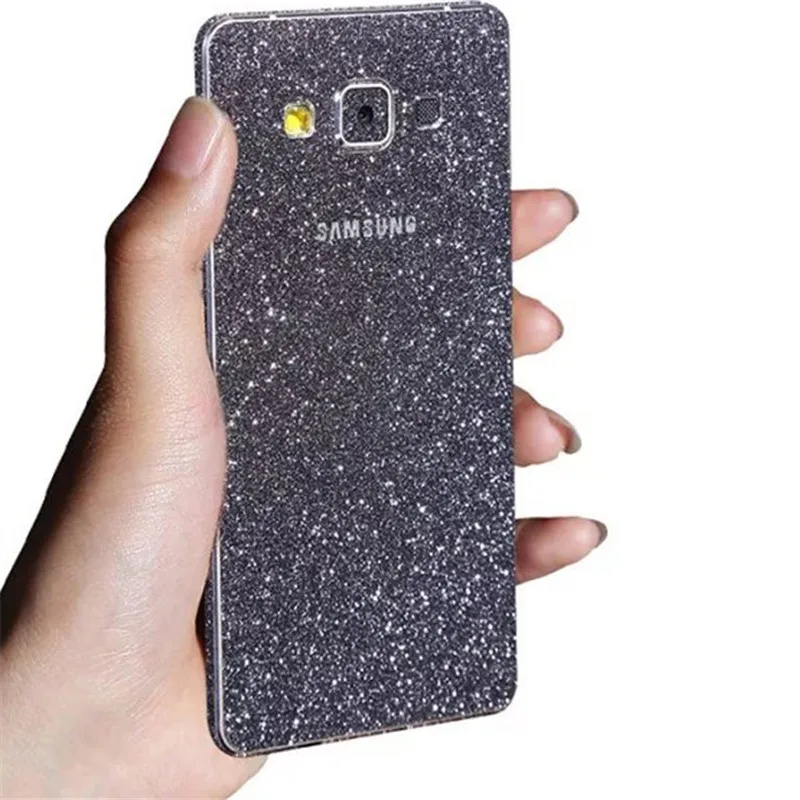 Блестящие Фольга фильм Стикеры для Samsung Galaxy Grand 2 Duos G7102 G7106 G7108 g7109 матовый алмаз