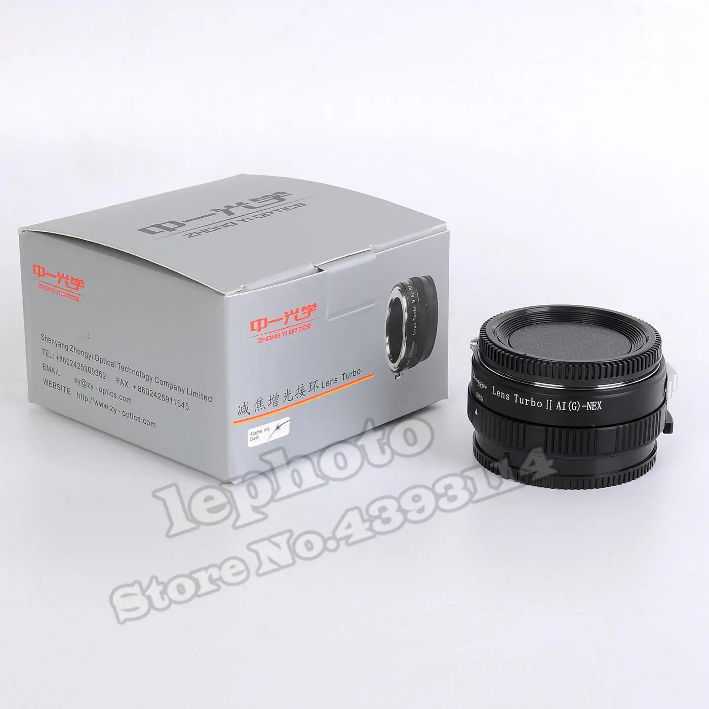 Mitakon Zhongyi Объектив Turbo II фокусный редуктор усилитель адаптер для Nikon F AI G Крепление