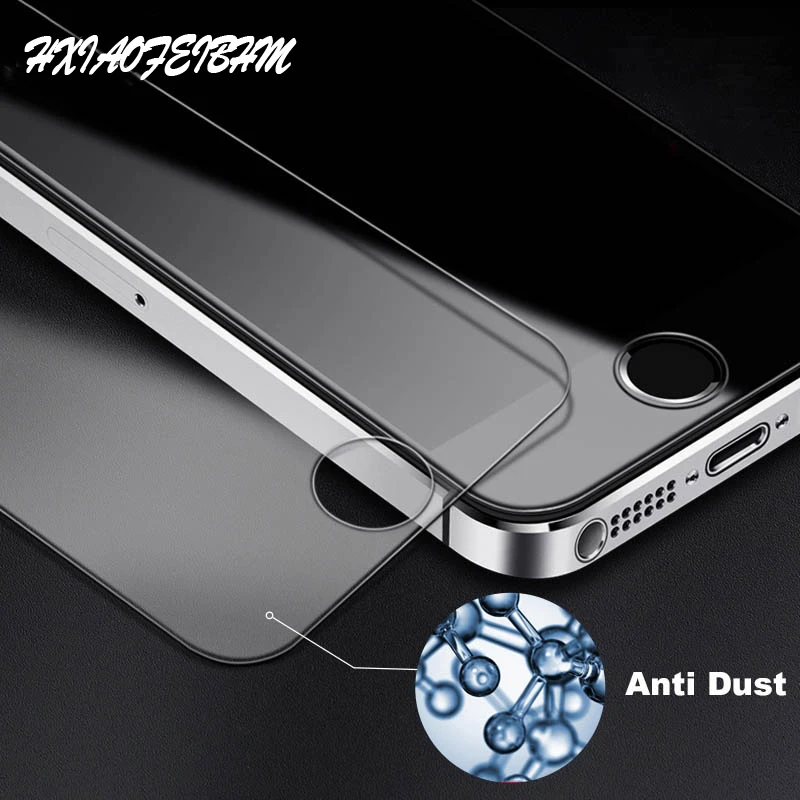 5 шт./партия для стекла iphone 5s закаленное стекло se x 6s 7 8 Защитное galss Защитная пленка