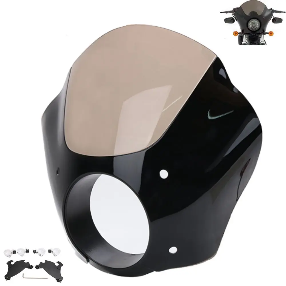 Дымовая перчатка для мотоцикла обтекатель фары с замком комплект Harley Sportster XL883 1200X