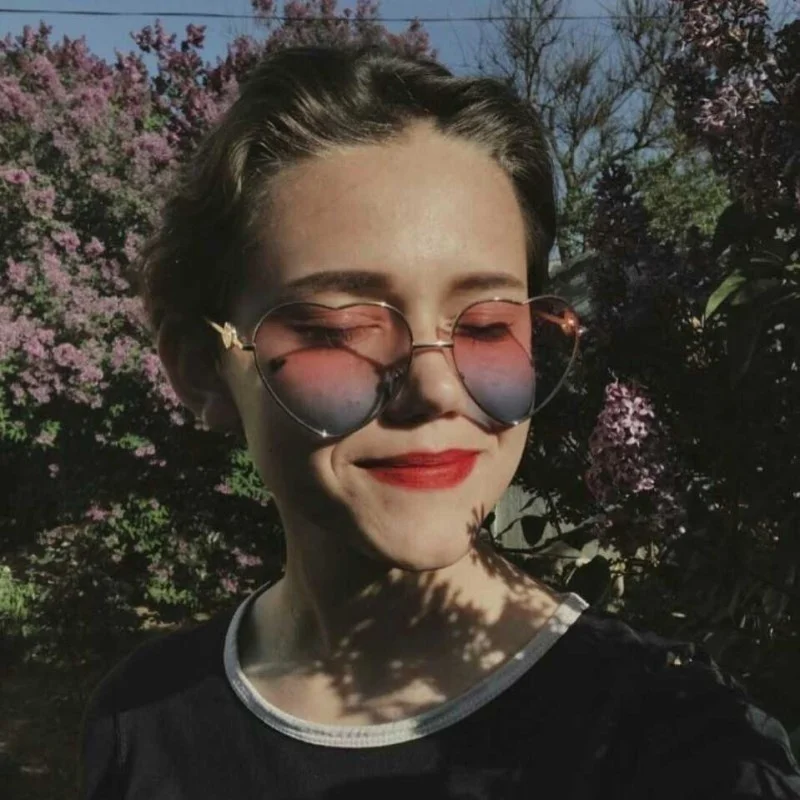 CANCHANGE 2020 солнцезащитные очки в форме сердца женские брендовые дизайнерские