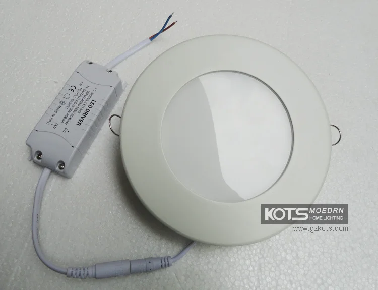 LED Round panel lamp[ KOTS Lighting ] 12W Ceiling Lamp White / Warm /Energy Saving led light | Лампы и освещение