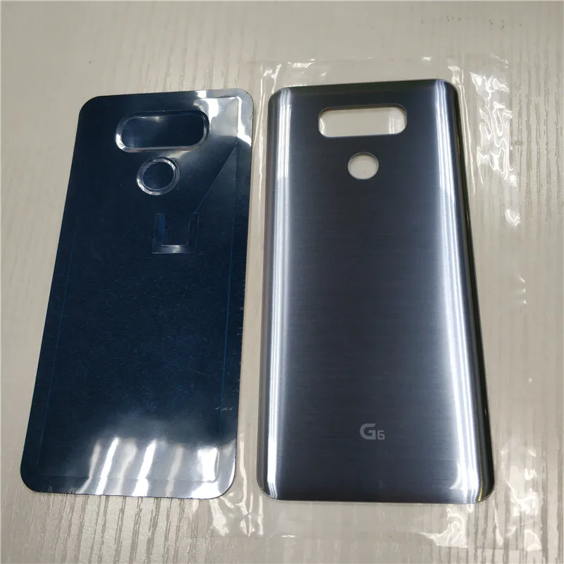 Для LG G6 H870 H871 H872 H873 LS993 Задняя крышка батареи задняя дверь панель корпус Стекло с
