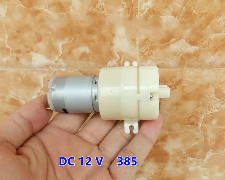 1 шт. DC12V 385 Мотор Мембранный Самовсасывающие вакуум высокий поток DC водяной