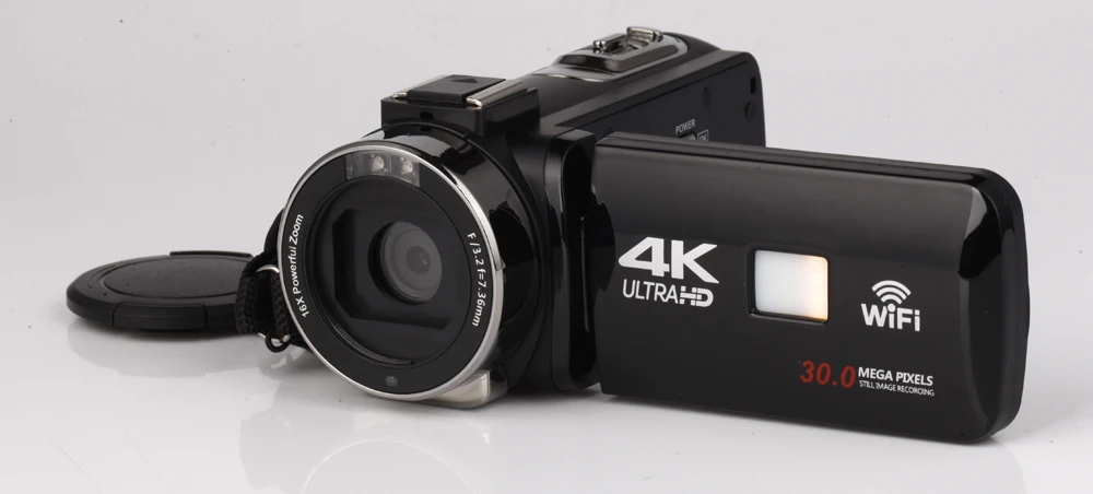 Оригинальная видеокамера KOMERY 4 K, Wi-Fi, ночное видение, 3,0 дюймов, HD сенсорный экран, покадровая фотография, видеокамеры, три года гарантии