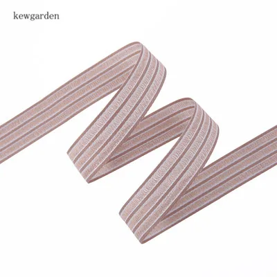 Kewgarden полосой полые атласные ленты 25 мм 1 &quotвручную изготовленная лента DIY Hairbow