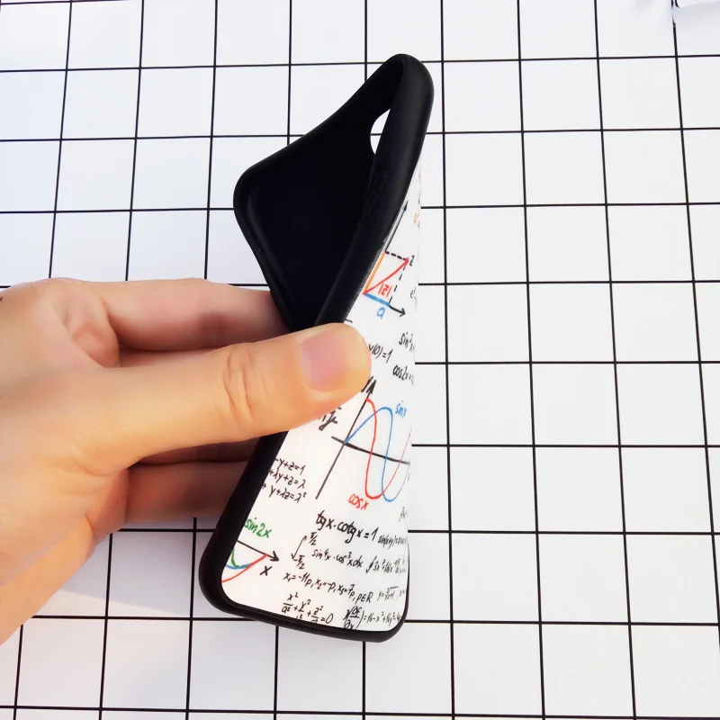 Забавный чехол Maths Physics Chemistry Formula для iPhone 6 6s Plus мягкий из ТПУ 7 Funda Hull |