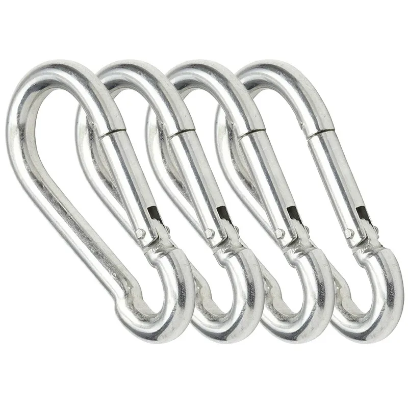 Комплект из 4 предметов Алюминий сплава цинка карабин пружинная защёлка зажим