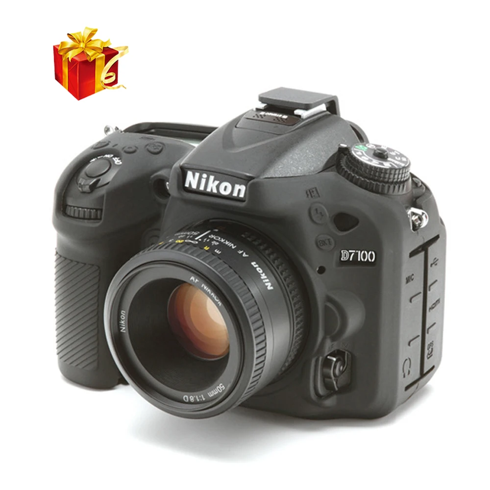 

The high quality Soft Silicone Rubber Camera Protective Body Case Skin For Nikon D7200 D7100 DSLR Camera Bag protector cover