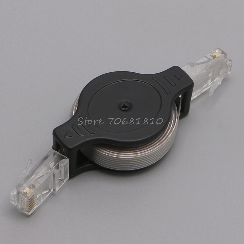 Выдвижной CAT5e RJ45 Интернет Ethernet сеть LAN модем маршрутизатор кабель Большая