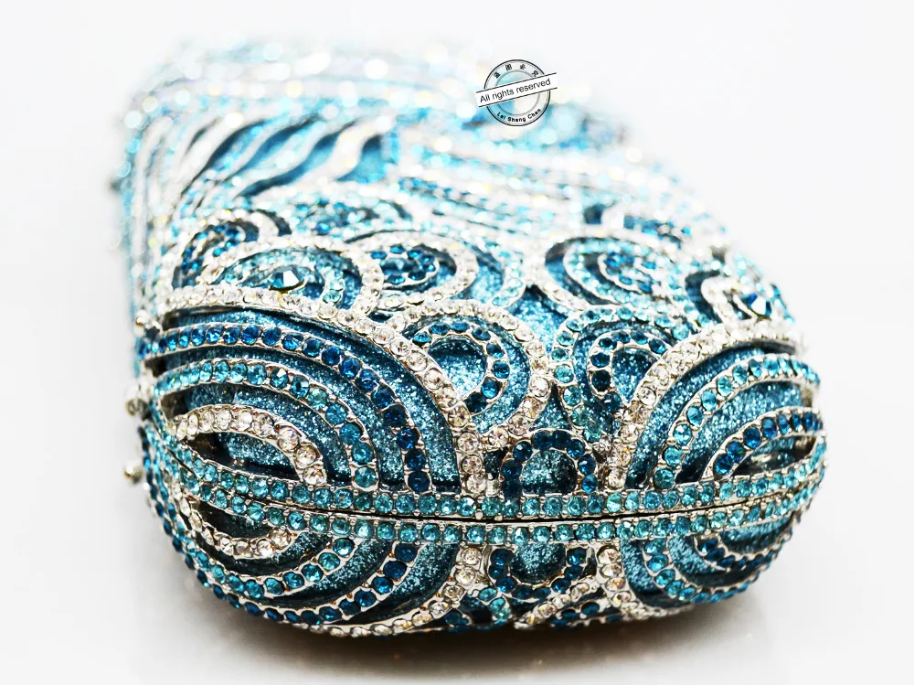 LaSC Бесплатная доставка Женская Роскошная вечерняя сумка с кристаллами модная