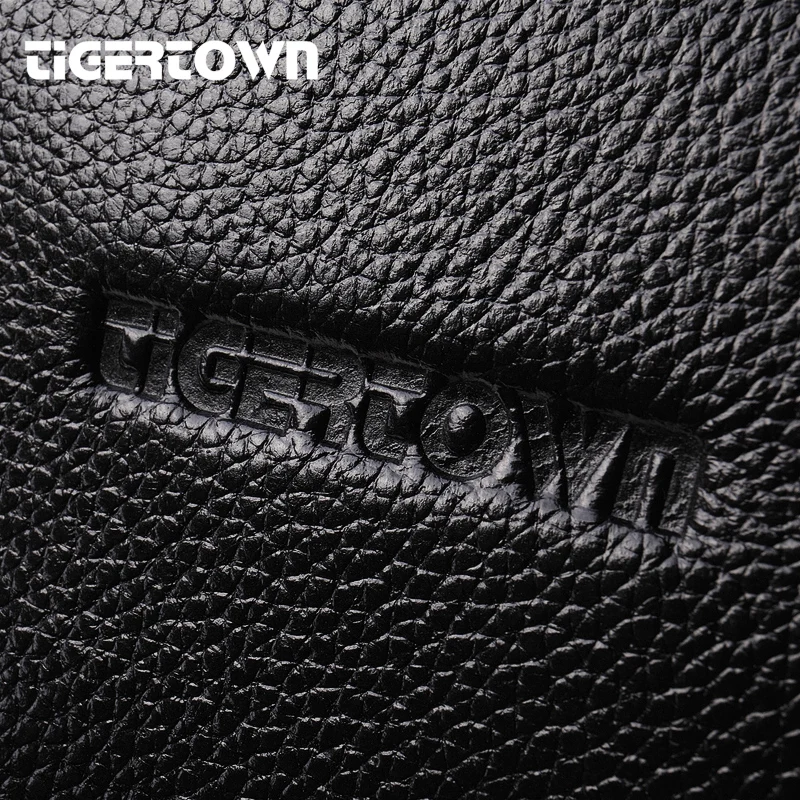 Сумка-мессенджер TIGERTOWN мужская из 100% натуральной воловьей кожи саквояж на плечо