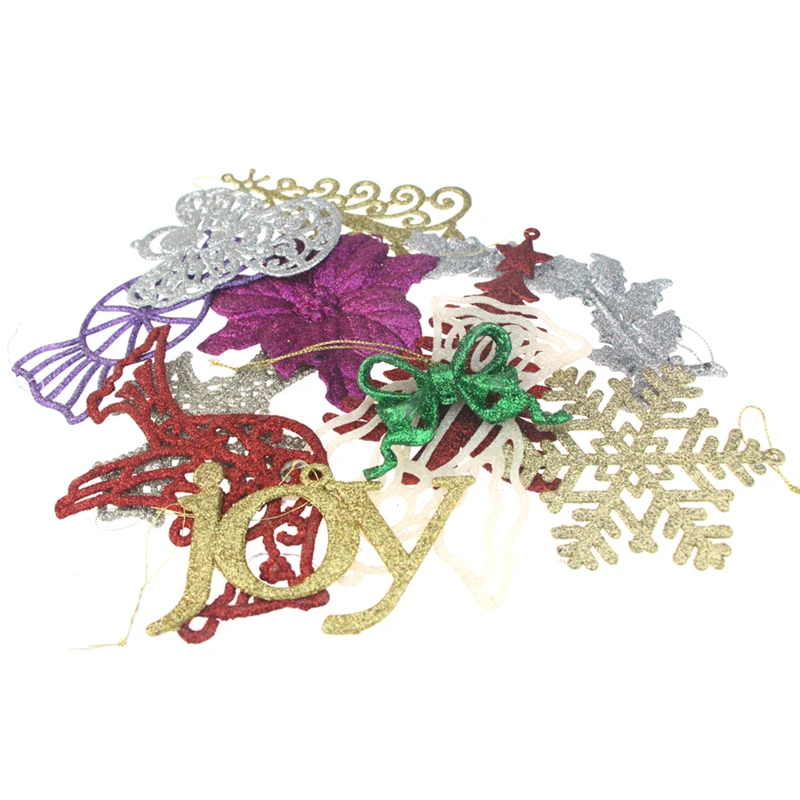 Всего 12 шт. в случайном порядке золотой порошок искусственное дерево подарки