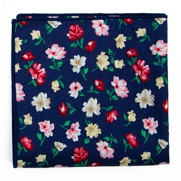 PCH-009 Хлопковый платок, новинка, 25x25 см, с цветочным принтом, Пейсли, карманные квадраты, модный винтажный костюм, карман, полотенце, носовой платок для мужчин - Цвет: PCH-009
