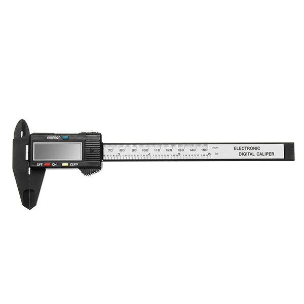 

150mm 6 inch LCD Digital Electronic Vernier Caliper Gauge Micrometer Measuring Tool Caliper Ruler Digital Caliper Plastic