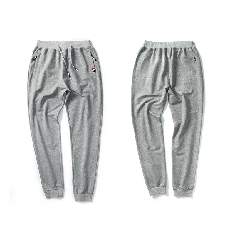 

MIACAWOR New Men Casual Sweatpants Cotton Elastic Joggers Men Spring Tracksuit Bottoms Harem Pants Men K118