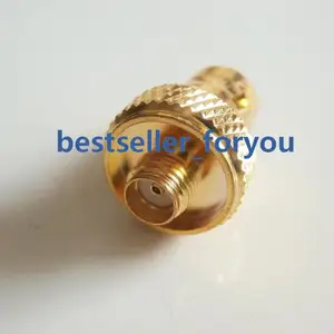 Золотой разъем BNC FemaleSMA Female RF, адаптер BaoFeng UV-5R FD-880