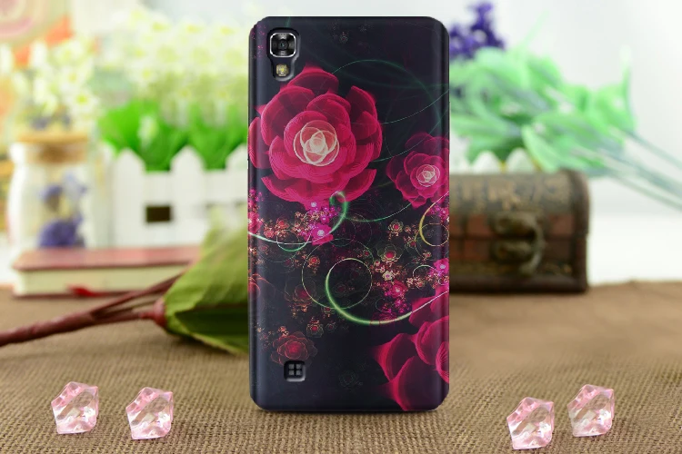 X power гибридный жесткий Ультратонкий матовый чехол для телефона LG X power Цветы Защитный противоударный чехол для LG K220DS US610 PC чехол s
