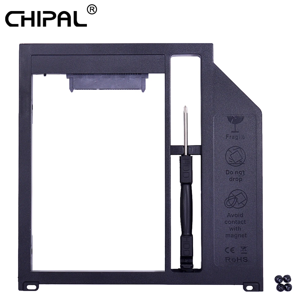 CHIPAL SATA 3 0 2nd HDD Caddy 9 5 мм для 2 &quot7 жесткий диск SSD чехол Apple Macbook Pro Air 13&quot 15 &quot17&quot