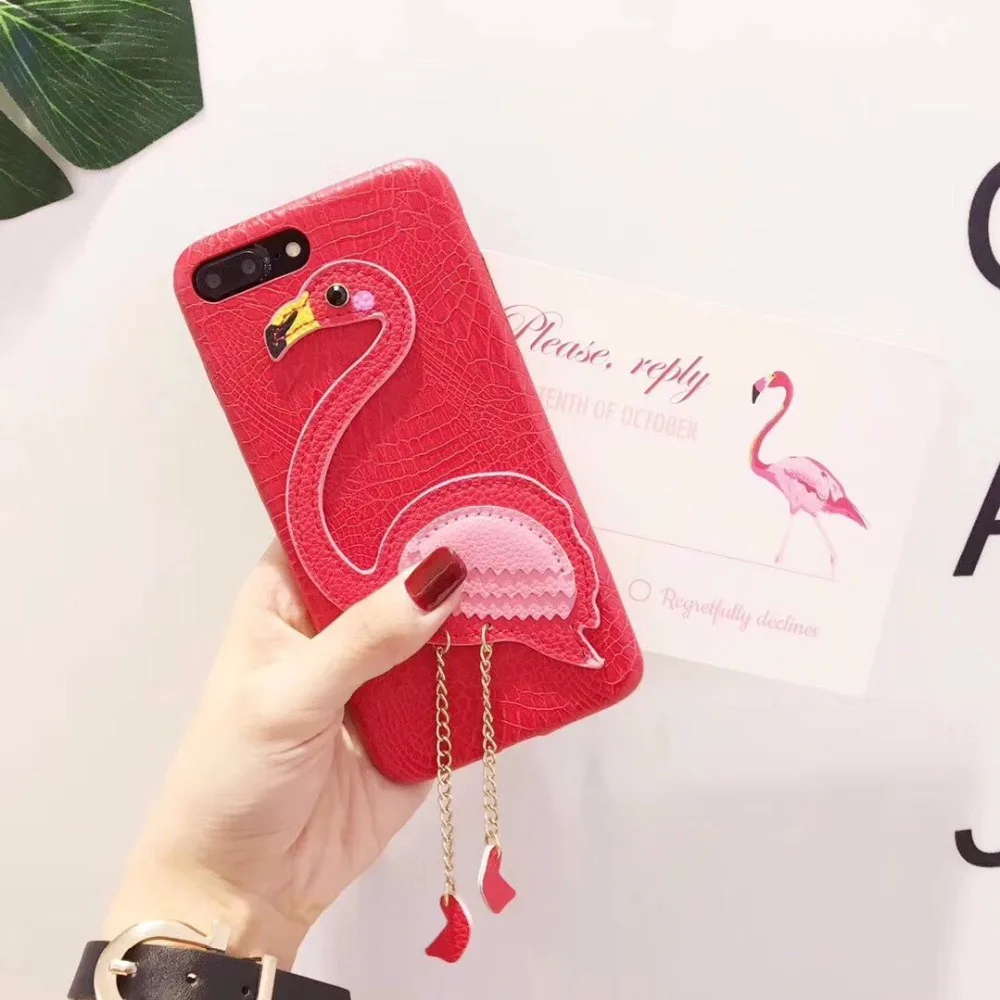 1 шт./лот Бесплатная доставка кортико Фламинго футляр для iPhone 6 P 7 X iphone 8 плюс |