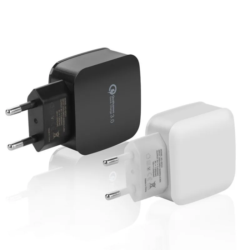 Сетевое зарядное устройство Quick Charge 3 0 18 Вт для Xiaomi Mi Samsung HuaWei ЕС США QC быстрая