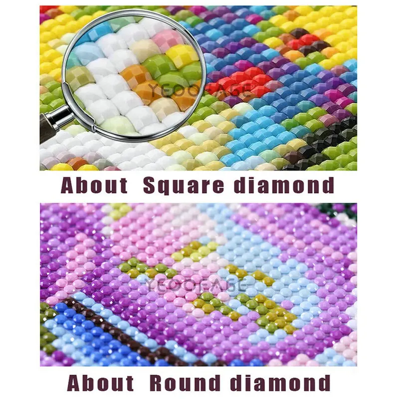 5D square Rhinestone stickers DIY diamond Painting Cross Stitch Beauty piano full Embroidery Mosaic pattern Home Decor | Дом и сад