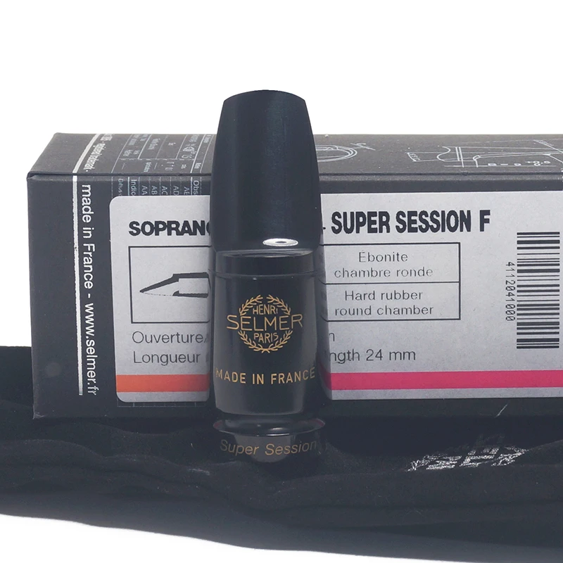 Франция selmer Супер session мундштук Bb сопрано саксофон жесткий резиновый мундштук