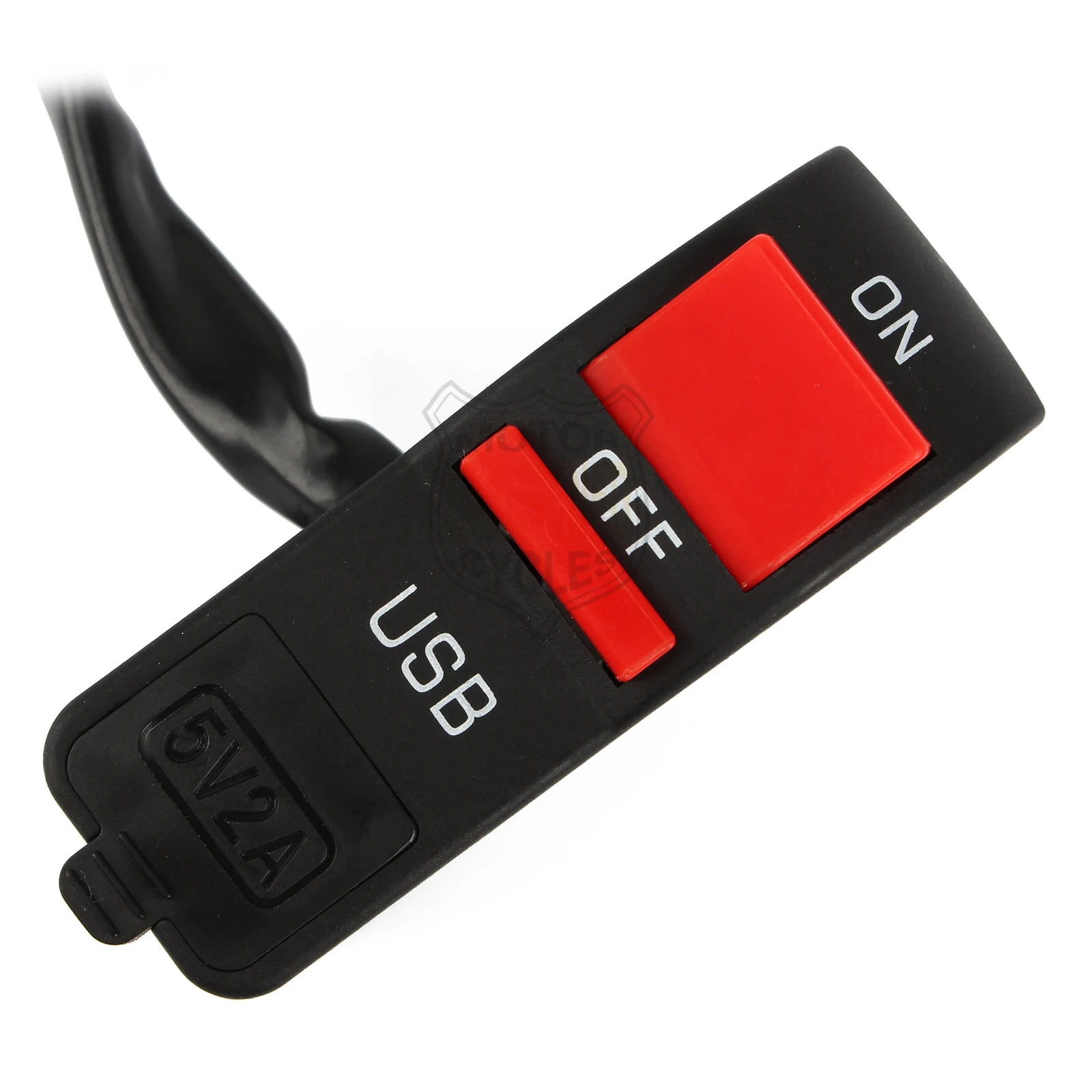 7/" 22 мм мотоциклетные переключатели кнопка электрический USB Автомобильное зарядное устройство рычаг управления мотоциклом Пуск руль контроллер переключатель мотоцикл