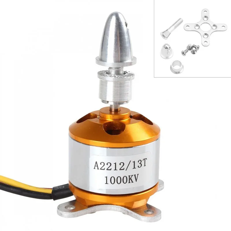 Лидер продаж! A2212 1000Kv бесщеточный мотор с внешним ротором для самолета