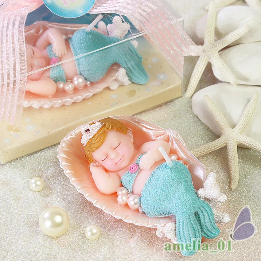 Маленькая Русалочка свечи для детского торта на день рождения декоративные