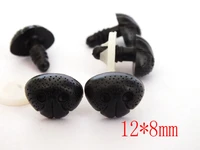 free shipping 50pcslot dog dot black nose with washer for plush bear toy accessories 128mm