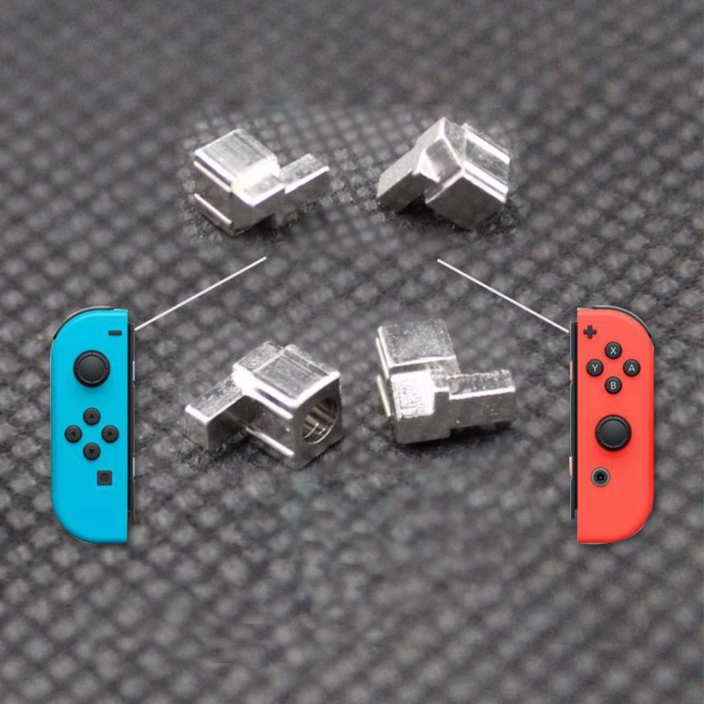 4 шт. застежки из сплава для контроллера NS-Nintendo Switch NX Joy-Con + 2 экрана | Электроника