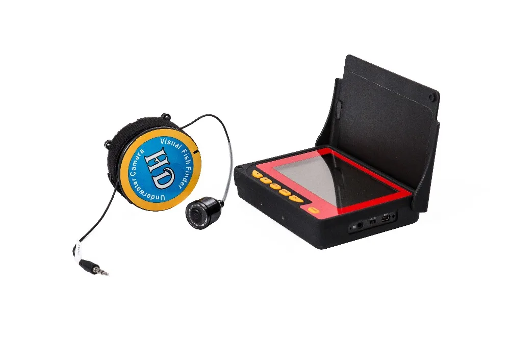 Купить Заводская цена, HD камера ночного видения для рыбалки, подводная камера видеонаблюдения для рыбалки, 20 м, подводная камера/система наблюдени...