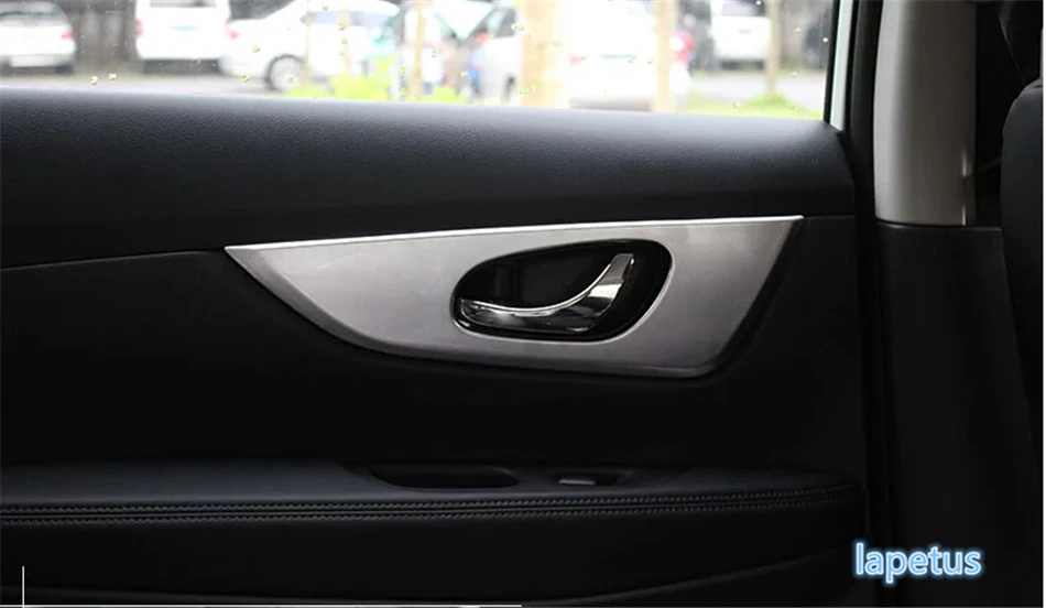 Lapetus Высокое качество для Nissan Qashqai 2014 2015 2016 2017 ABS внутренняя ручка чаши крышка