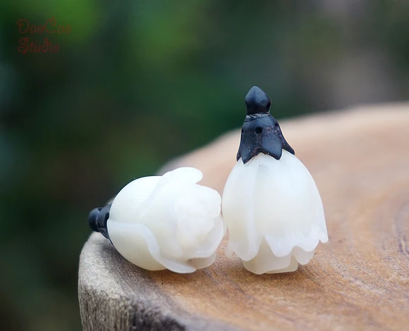 Natural Bodhi Seed Pendant Carved Rose Black Torus White Guru Bead Mala Japa Beads Bracelet Jewellry Findings DIY Accessories | Украшения и