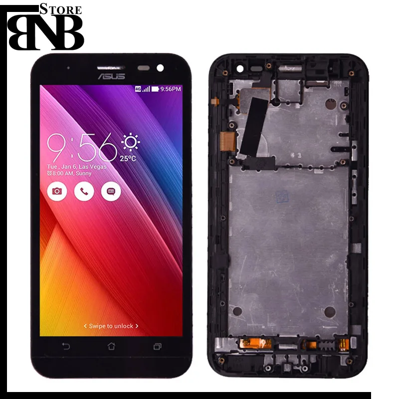

ЖК-дисплей и сенсорный экран с рамкой для ASUS Zenfone 2 Laser ZE550KL, запасные части для ZE550KL LCD с рамкой или без