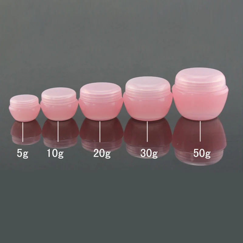 20 шт. косметическая упаковка крем-баночка для косметики контейнер розовые