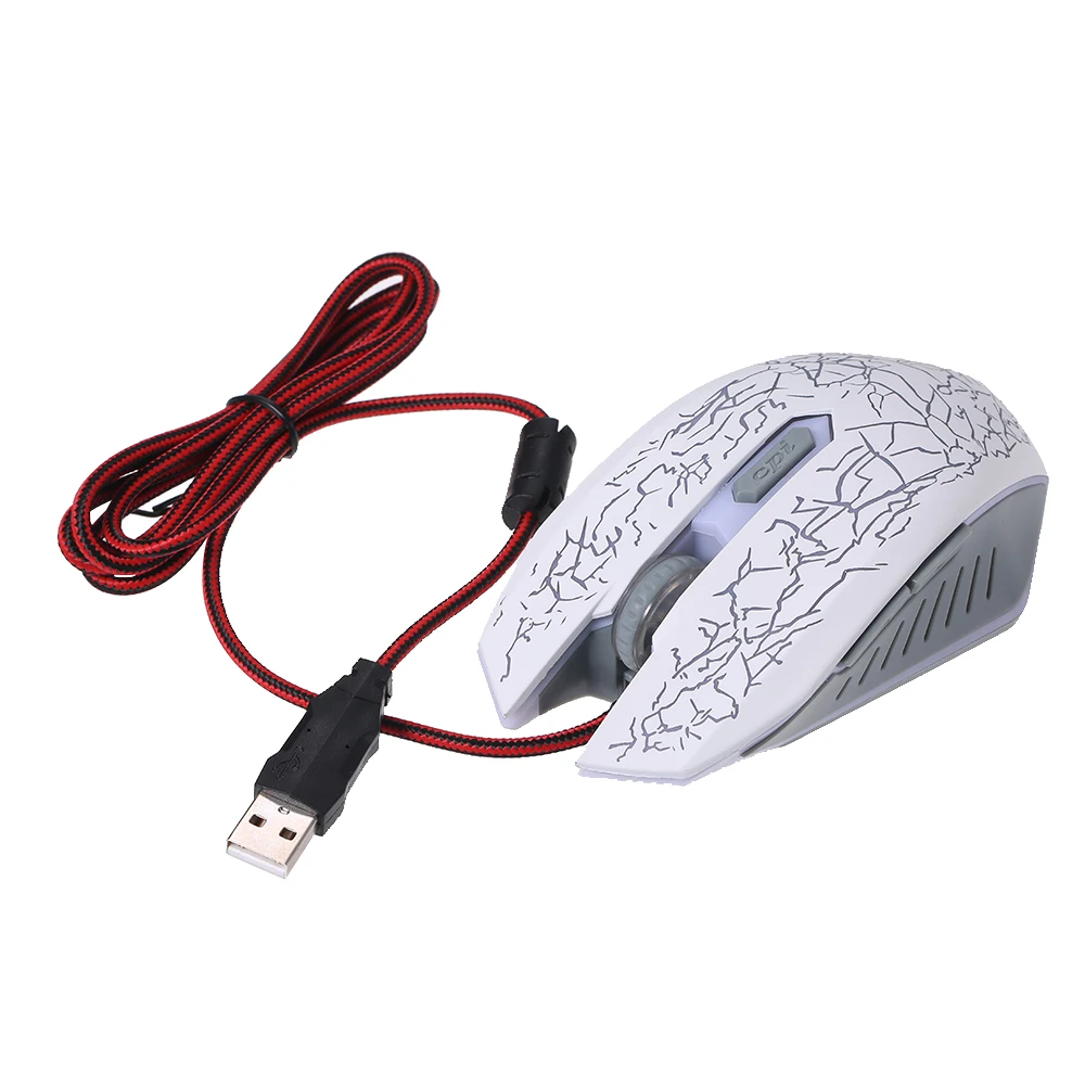Игровая мышь USB Проводная RGB эргономичная игровая компьютерная ПК ноутбук 2 0