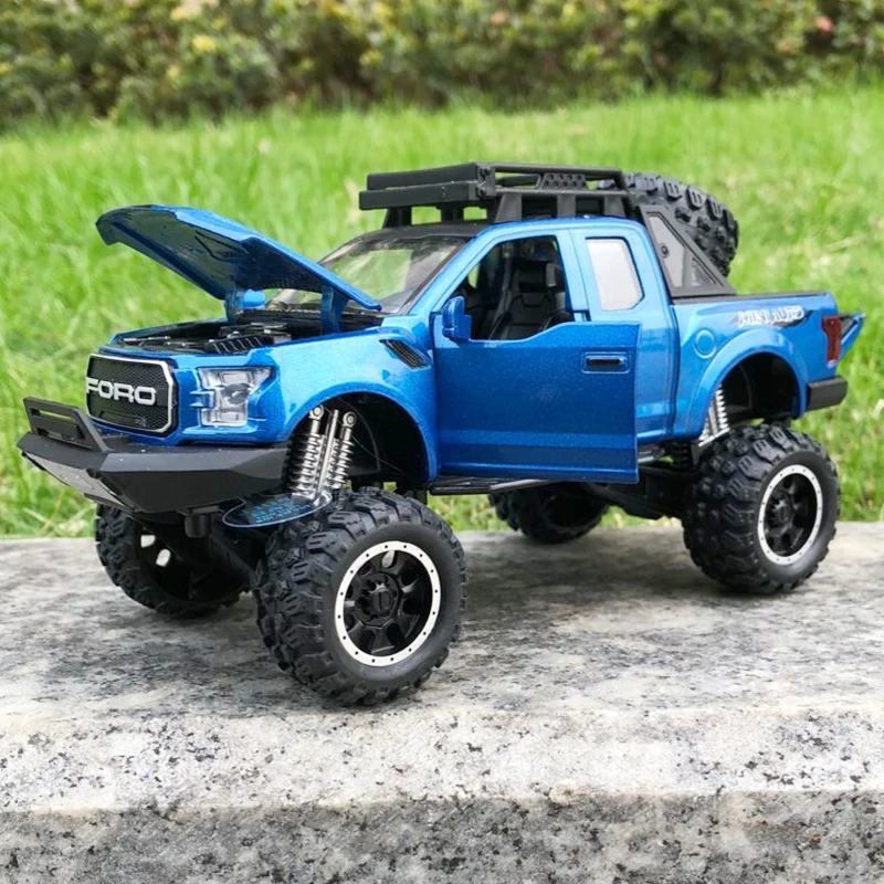 1:32 Ford Raptor F150 пикап металлическая игрушка Литье под давлением модель автомобиля