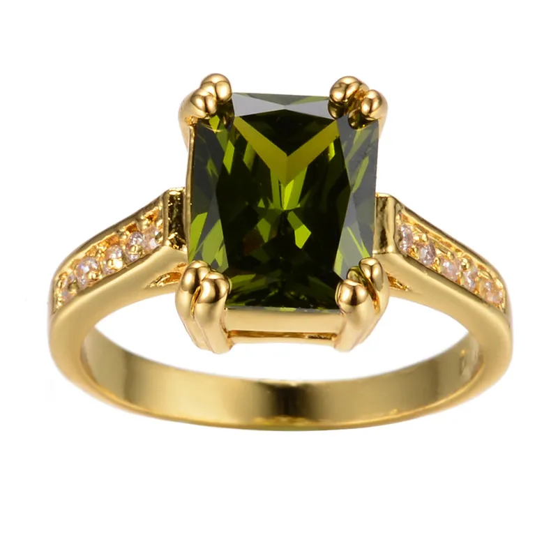 Кольца для мужчин и женщин простой модный стиль кольца оливковый зеленый ремешок