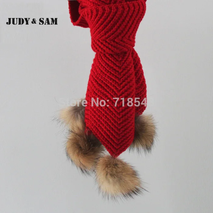 женский элегантный зимний шарф с меховыми помпономи|scarf muslim|scarf skullscarf |