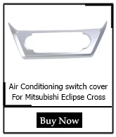 Для Mitsubishi Eclipse Cross ABS хромовое углеродное волокно Боковая дверь зеркало заднего вида крышка отделка внешнего вида аксессуары