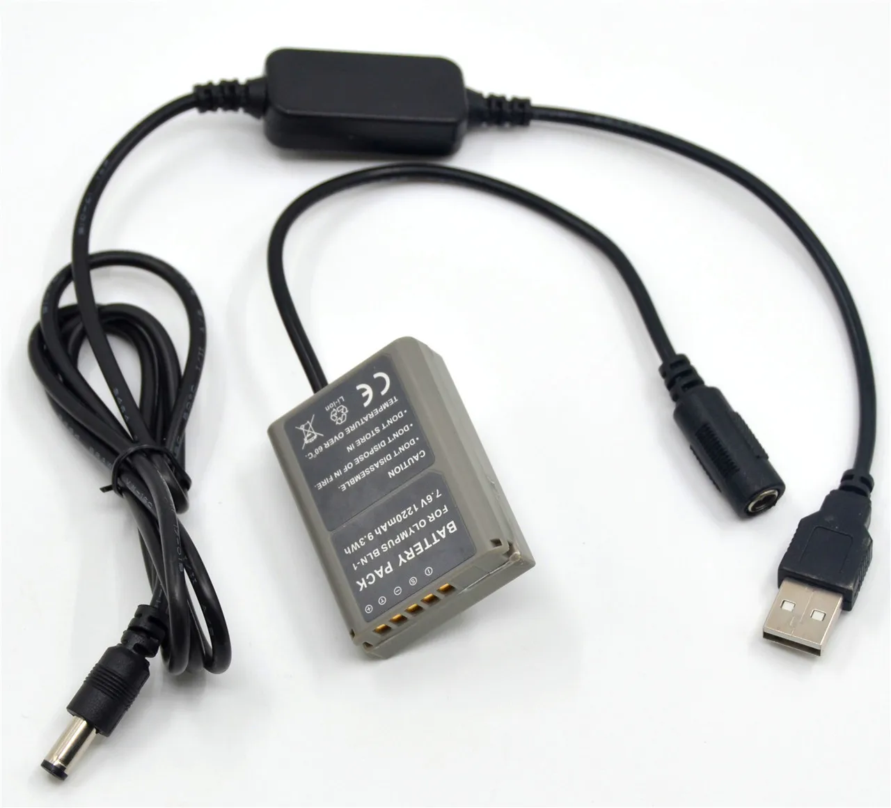 Сменный аккумулятор BLN1 5 В с USB портом для цифровой камеры Olympus 1 2 ручкой в форме