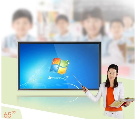 Led lcd tft hd cctv монитор 55 65 70 84 дюймов все в одном ПК ТВ сенсорный экран встроенный