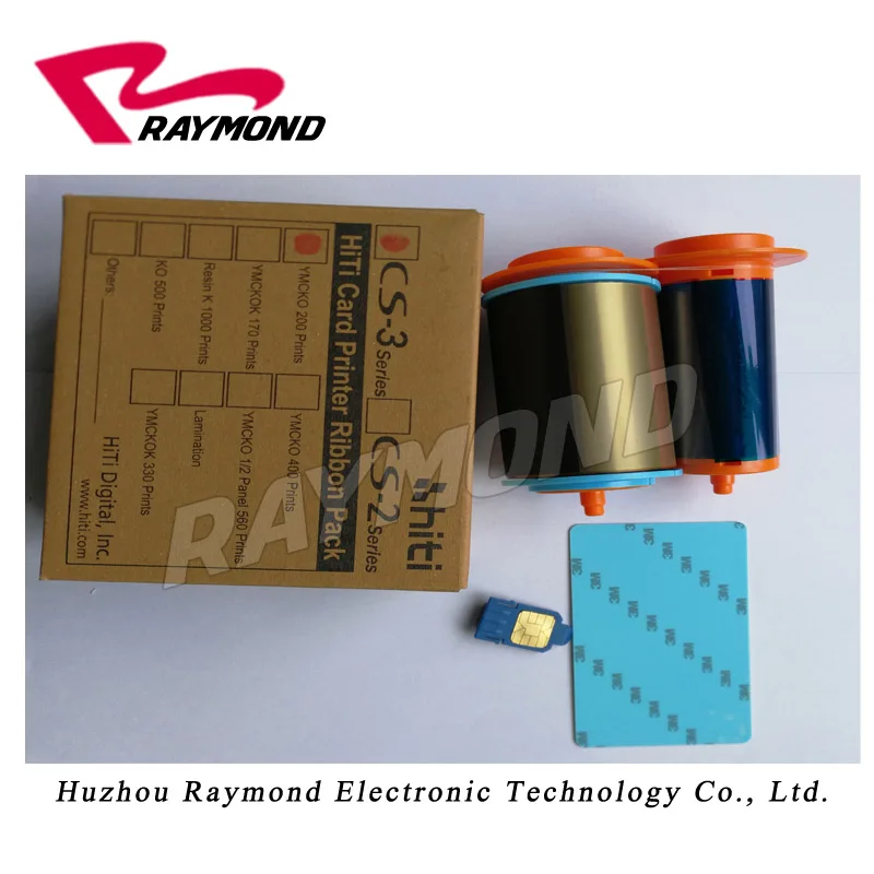 Hiti cs300/CS310/CS320 YMCKO C1 Цвет ribbon 200prints|ymcko|hitics310 |